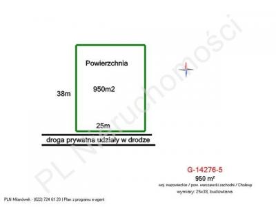 Działka na sprzedaż Cholewy