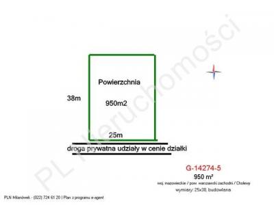 Działka na sprzedaż Cholewy