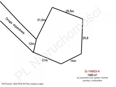 Działka na sprzedaż Siestrzeń