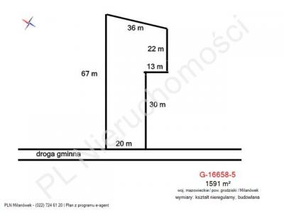 Działka na sprzedaż Milanówek